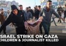 Six Palestinians, including children and journalist, killed in Israeli strikes across Gaza