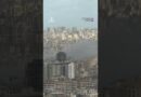 Smoke rise from Beirut suburbs following Israeli attack | AJ #shorts