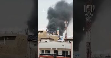 Smoke seen over Baghdad after reported drone attack
