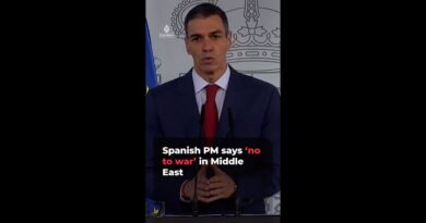Spanish PM says ‘no to war’ in Middle East | AJ #shorts