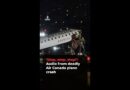 ‘Stop, stop, stop’: Moment Air Canada plane crashes into truck | AJ#shorts