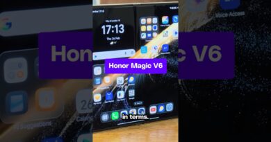 The Honor Magic V6 is sporting the biggest battery in the thinnest device out of foldable phones.