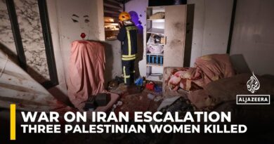 Three Palestinian women killed as Iranian missile fragments hit hair salon in West Bank