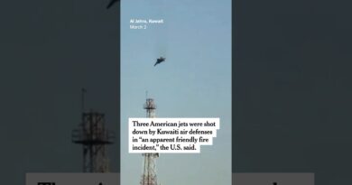 Three U.S. Jets Shot Down by ‘Friendly Fire’ in Kuwait
