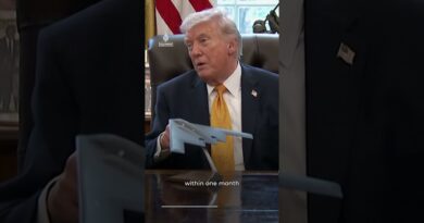 Trump claims strikes on Iran prevented nuclear war | AJ #shorts