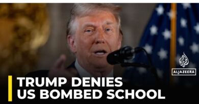 Trump denies US bombed school in Iran and says ‘it was Iran’