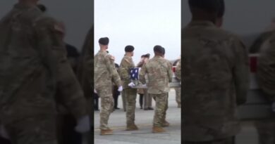 Trump oversees return of US troops killed in Iranian drone strike | AJ #shorts