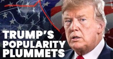 TRUMP POPULARITY COLLAPSES TO RECORD LOW