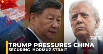 Trump pressures China over strait of Hormuz oil crisis | US–China tensions explained