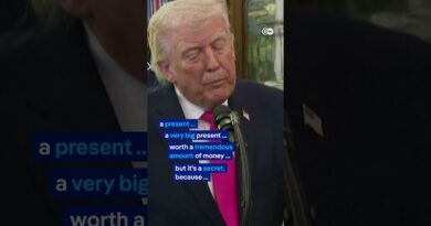 Trump says Iran made a “big gift” to the US, refuses to reveal what it is exactly | DW News