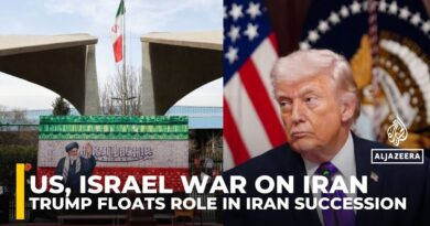 Trump says US should have a say in choosing Iran’s next leader after Khamenei killing