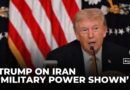 Trump Speaks on Iran Strikes, Military Power & Global Security | White House Remarks