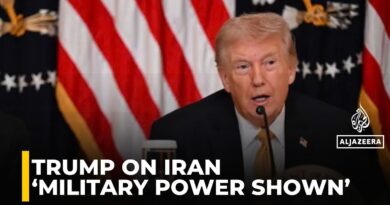 Trump Speaks on Iran Strikes, Military Power & Global Security | White House Remarks