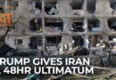 Trump threatens Iran’s power plants, Israel escalates in Gaza