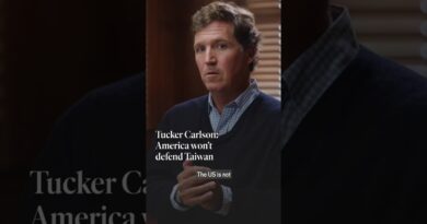 Tucker Carlson: the US is not going to defend Taiwan