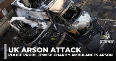 UK police investigate Jewish charity ambulance arson as hate crime