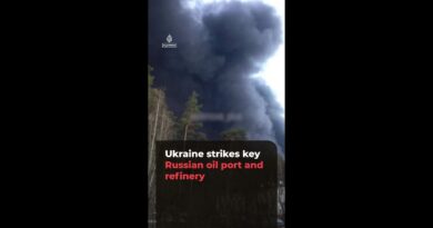Ukraine strikes key Russian oil port and refinery | AJ#shorts
