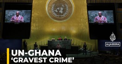 UN General Assembly: Landmark resolution recognising African slavery