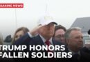 US and Israel attack Iran: Trump attends event for six killed service members
