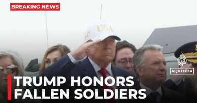 US and Israel attack Iran: Trump attends event for six killed service members