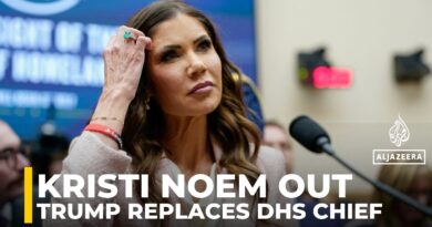 US dept of homeland security shakeup: Kristi Noem to be reassigned to a different role