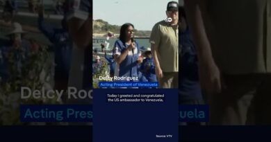 US flag raised over embassy in Venezuela | DW News