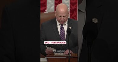 US House passes bill funding Homeland Security amid shutdown  | AJ #shorts