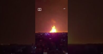 US-Israeli strikes hit oil depot in Tehran