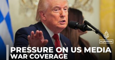 US media faces pressure to soften coverage of war on Iran