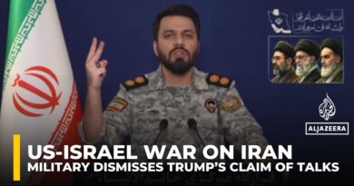 US ‘negotiating with itself’, Iran military says after Trump’s claim of talks