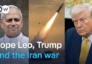 US President Donald Trump rejects Iran ceasefire call from the world’s first American pope | DW News