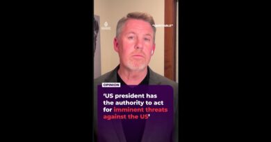 ‘US president has the authority to act for imminent threats against the US’