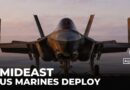 US reinforces its military presence as thousands of marines head to the Middle East
