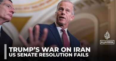 US Senate fails to advance war powers measure to rein in Trump’s Iran war