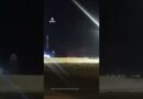 Video shows projectile exploding near Ali al-Salem Air Base in Kuwait | AJ #shorts