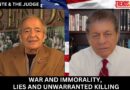 WAR AND IMMORALITY, LIES AND UNWARRANTED KILLING
