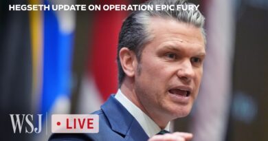 Watch Live: Hegseth Holds Press Conference at Central Command Headquarters | WSJ