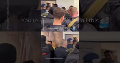 Woman confronts Ben-Gvir at site of Iranian missile strike | AJ #shorts