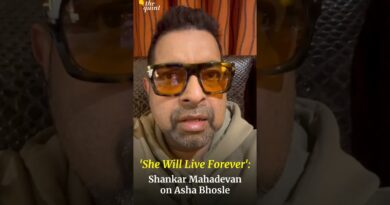 “A very sad day for Indian music”, Shankar Mahadevan expresses grief on demise of Asha Bhosle.