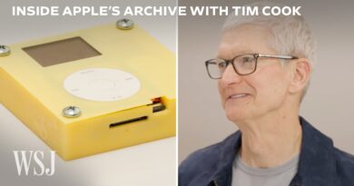 Apple Has Archives Even Tim Cook Didn’t Know About. We Went Inside | WSJ