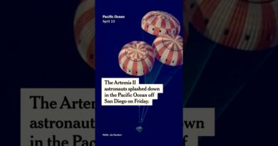 Artemis Astronauts Splash Down After Historic Lunar Flyby