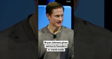Bryan Johnson gives advice to founders in “#monkmode”