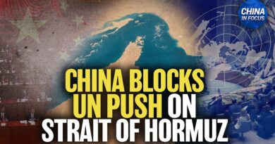 China, Russia Block UN Push on Strait of Hormuz | China in Focus