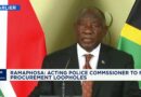 Cyril Ramaphosa suspends police chief