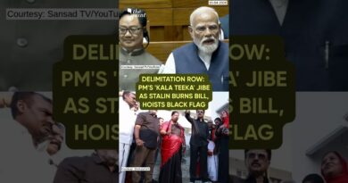 Delimitation Row: PM’s ‘Kala Teeka’ Jibe as Stalin Burns Bill, Hoists Black Flag | The Quint