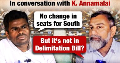 Delimitation, Vijay’s Rise, ‘Unhappy Alliance’: The Annamalai Interview