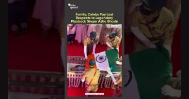 Family, Celebs Pay Last Respects to Asha Bhosle | The Quint