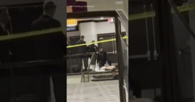 Footage shows moments after security detains #suspect at the White House #Correspondents’ Dinner.