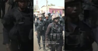 Gambia police fire tear gas at rally over rearrest of siblings | AJ #shorts