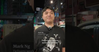 How difficult is delivering takeaway in Hong Kong?